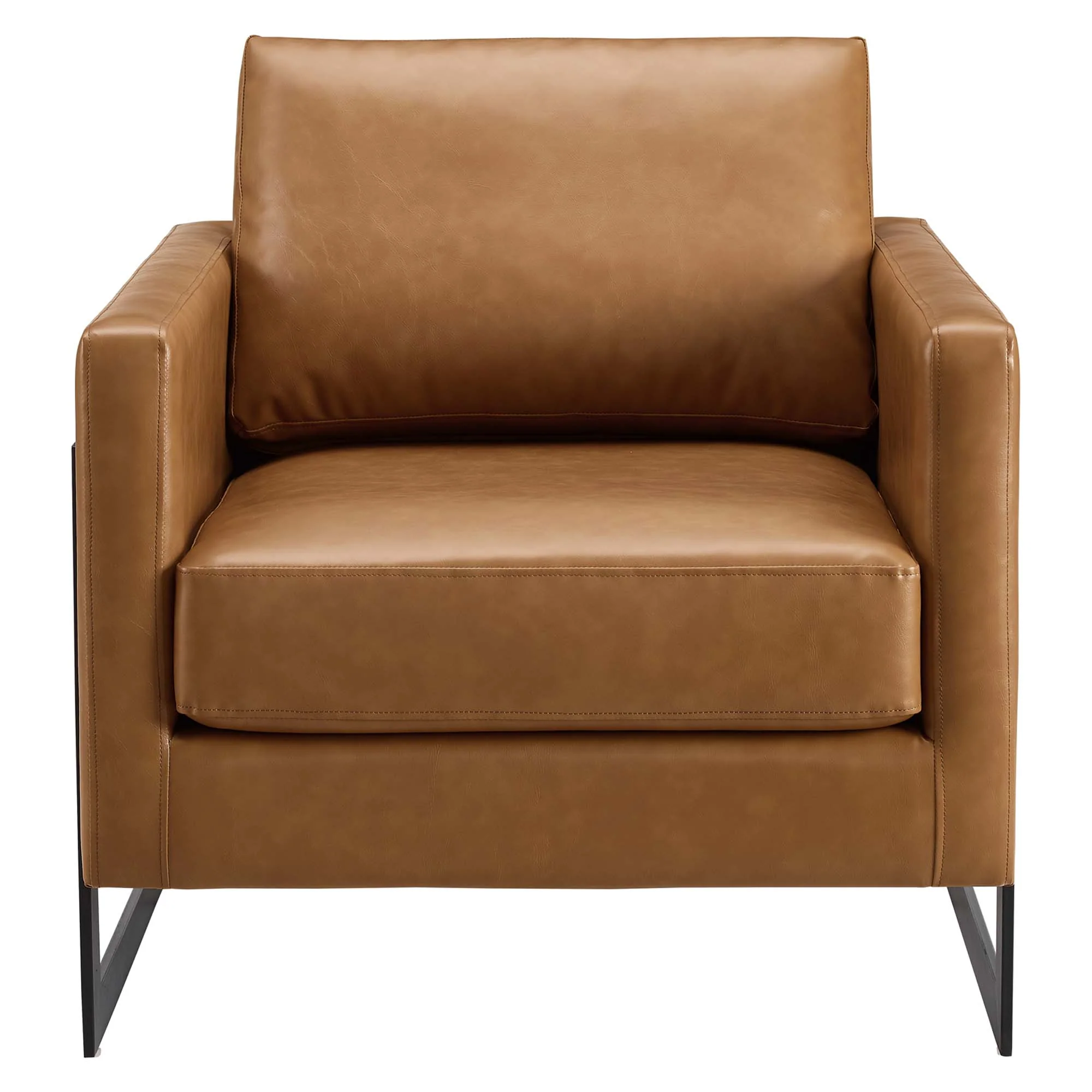 Posse Vegan Leather Accent Chair by Modway - Image 4
