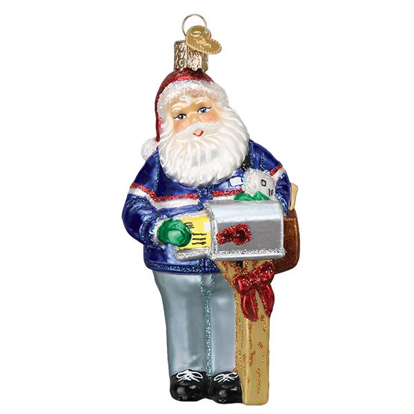 Postman Santa Ornament - Image 3