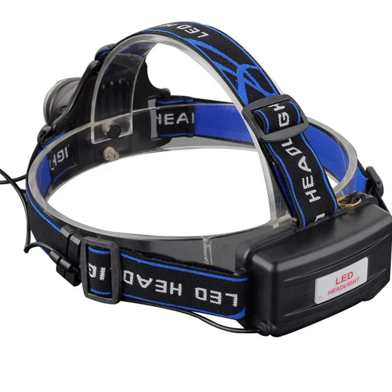 Powerful LED Headlamp Zoomable Rechargeable Waterproof for Camping Fishing - Image 8