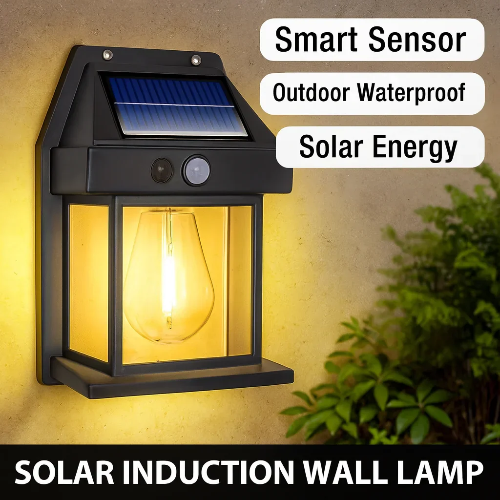 Powerful Solar Wall Light – Waterproof LED Fence Lamp with Light Sensor Outdoor - Image 2