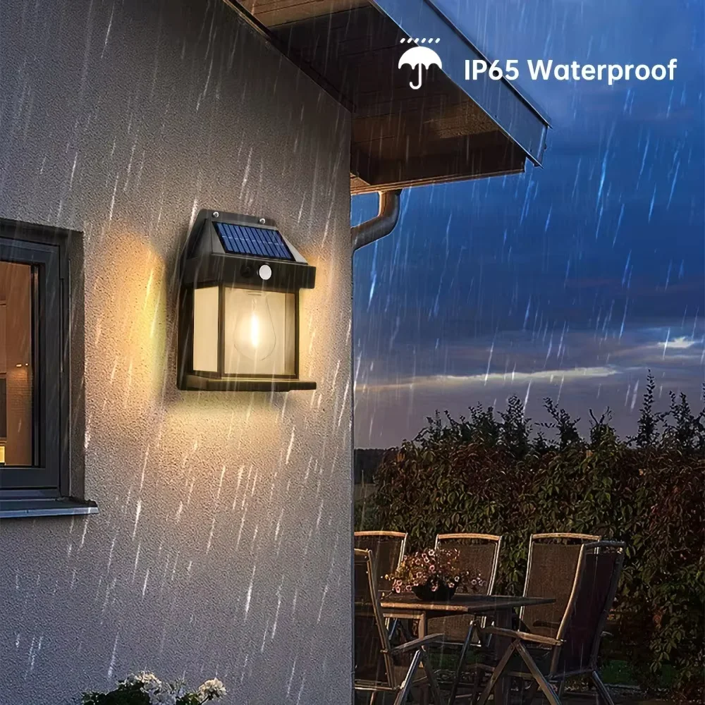 Powerful Solar Wall Light – Waterproof LED Fence Lamp with Light Sensor Outdoor - Image 5
