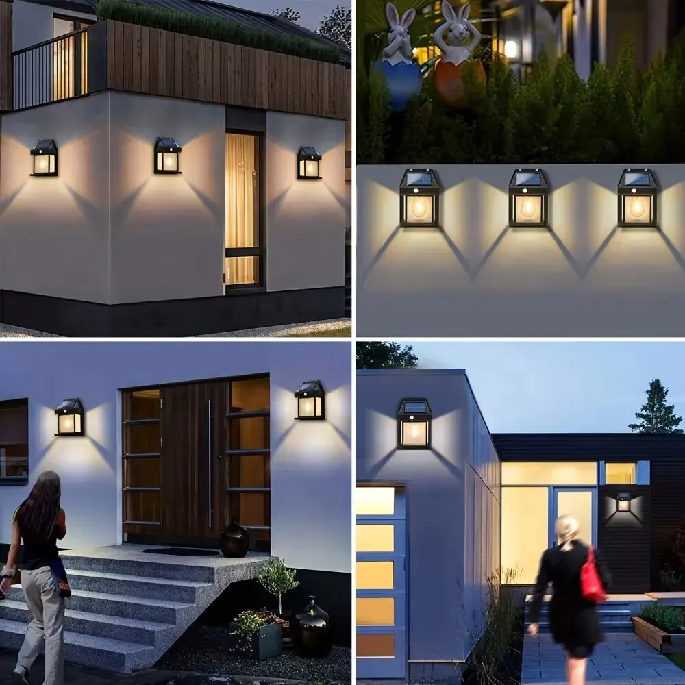 Powerful Solar Wall Light – Waterproof LED Fence Lamp with Light Sensor Outdoor - Image 7