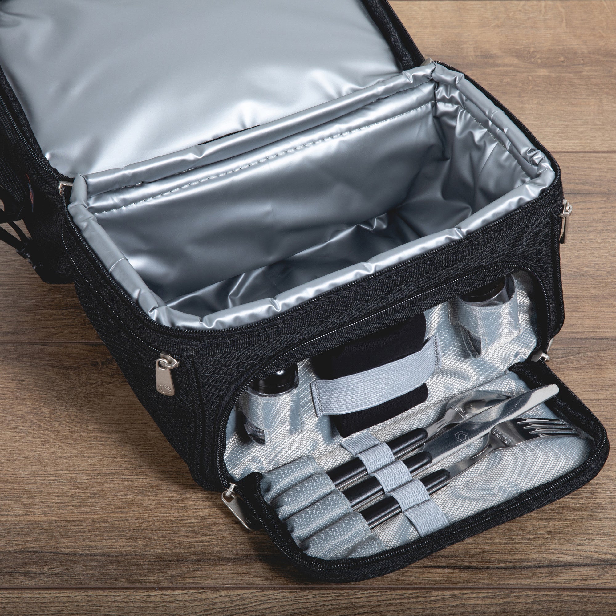 Pranzo Lunch Bag Cooler with Utensils - Image 2