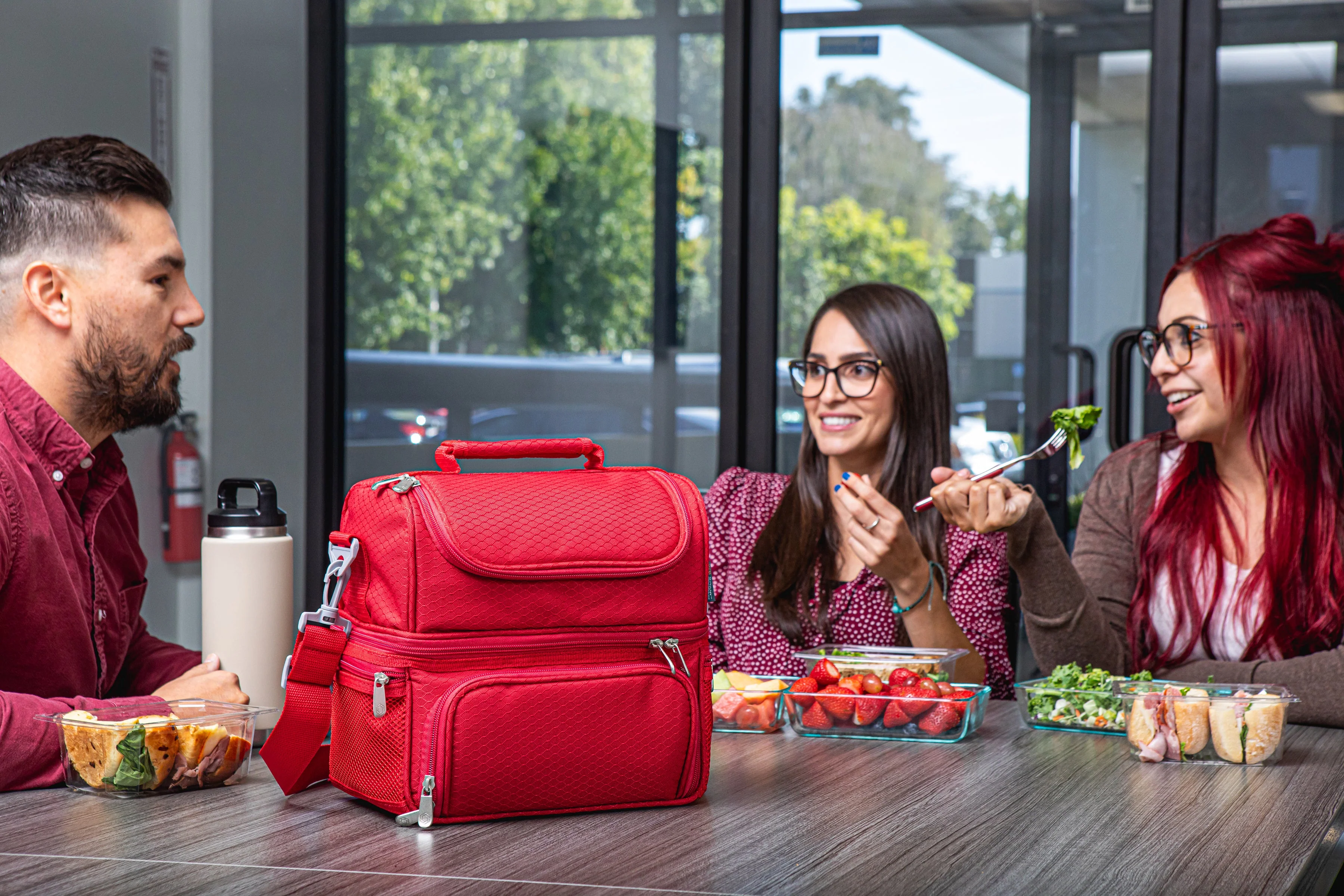 Pranzo Lunch Bag Cooler with Utensils - Image 35