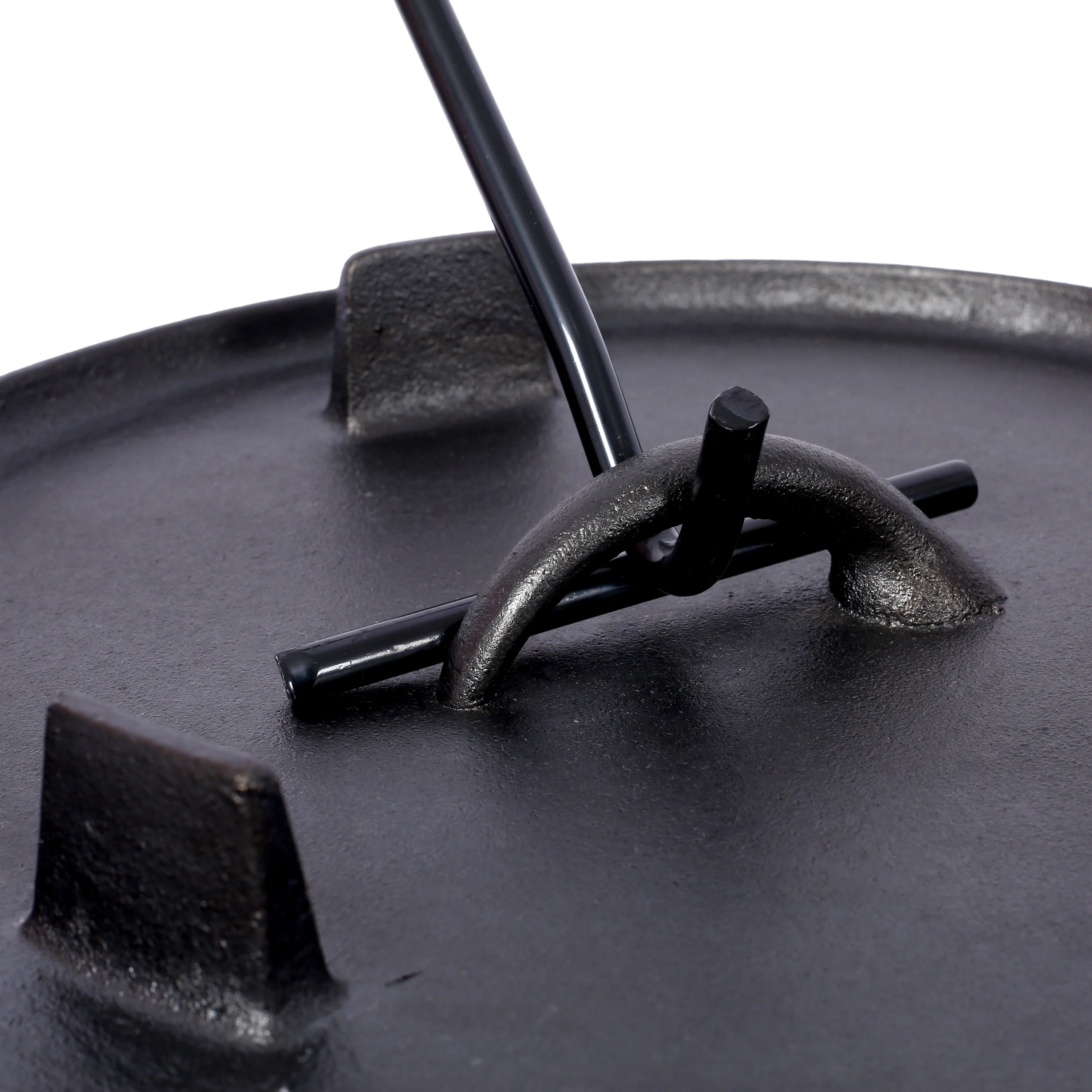 Pre-Seasoned Cast Iron Dutch Oven With Skillet Lid - Image 12