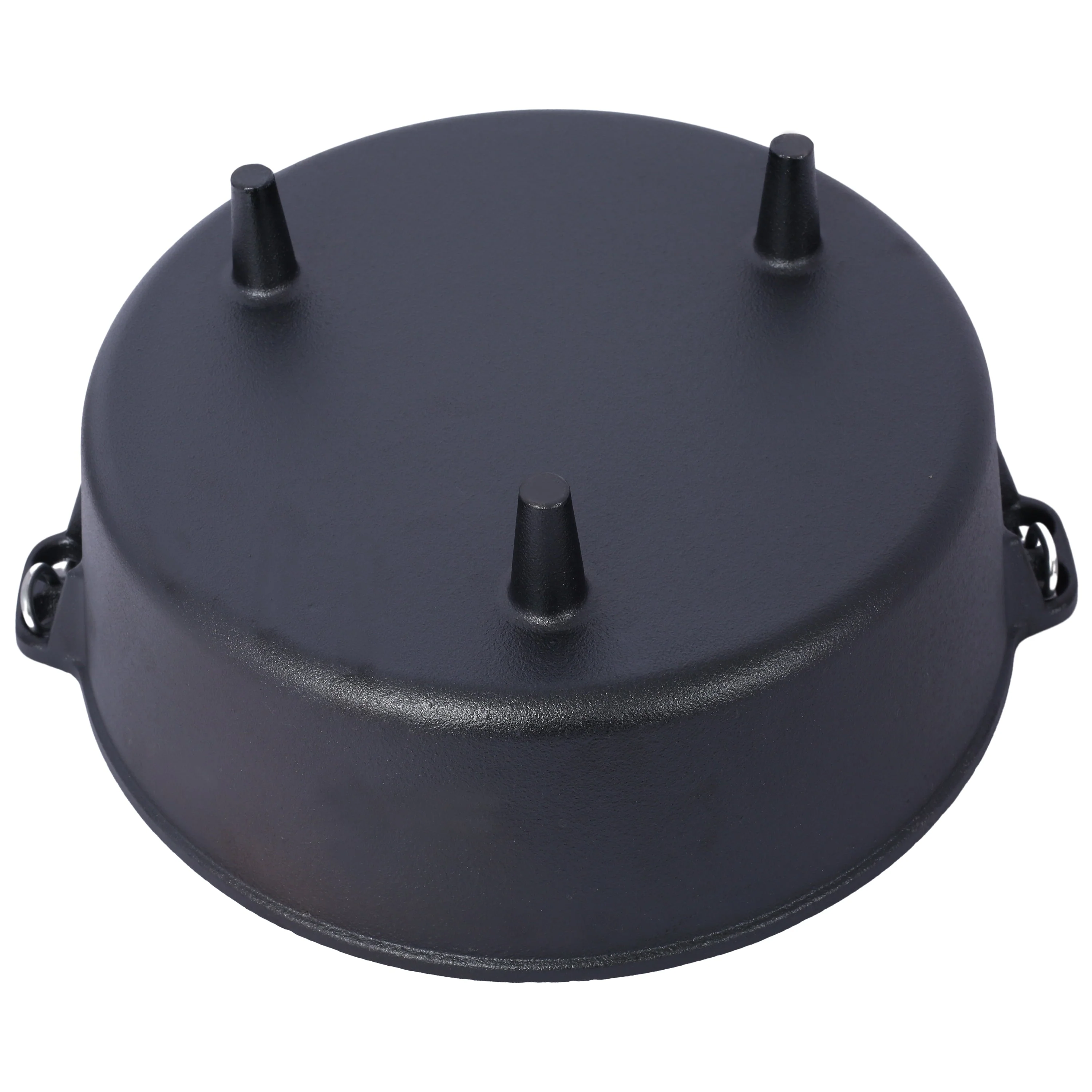 Pre-Seasoned Cast Iron Dutch Oven With Skillet Lid - Image 7