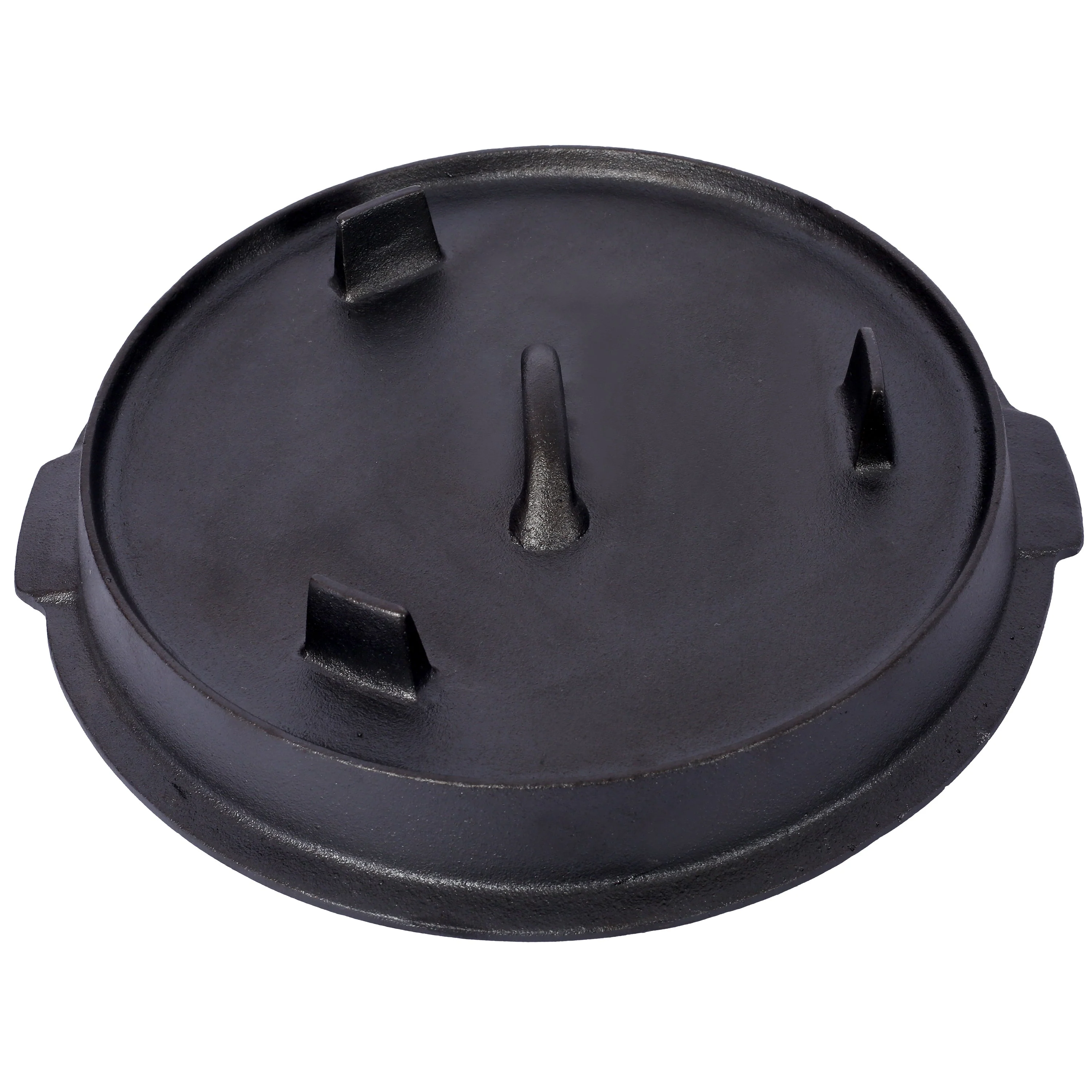 Pre-Seasoned Cast Iron Dutch Oven With Skillet Lid - Image 9