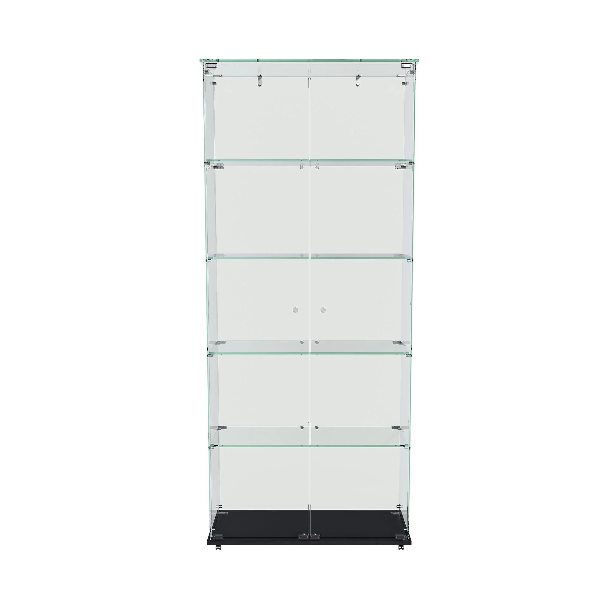 Premium 5 Tier Glass Display Case With 5 Dynamic LED Modes - Image 2