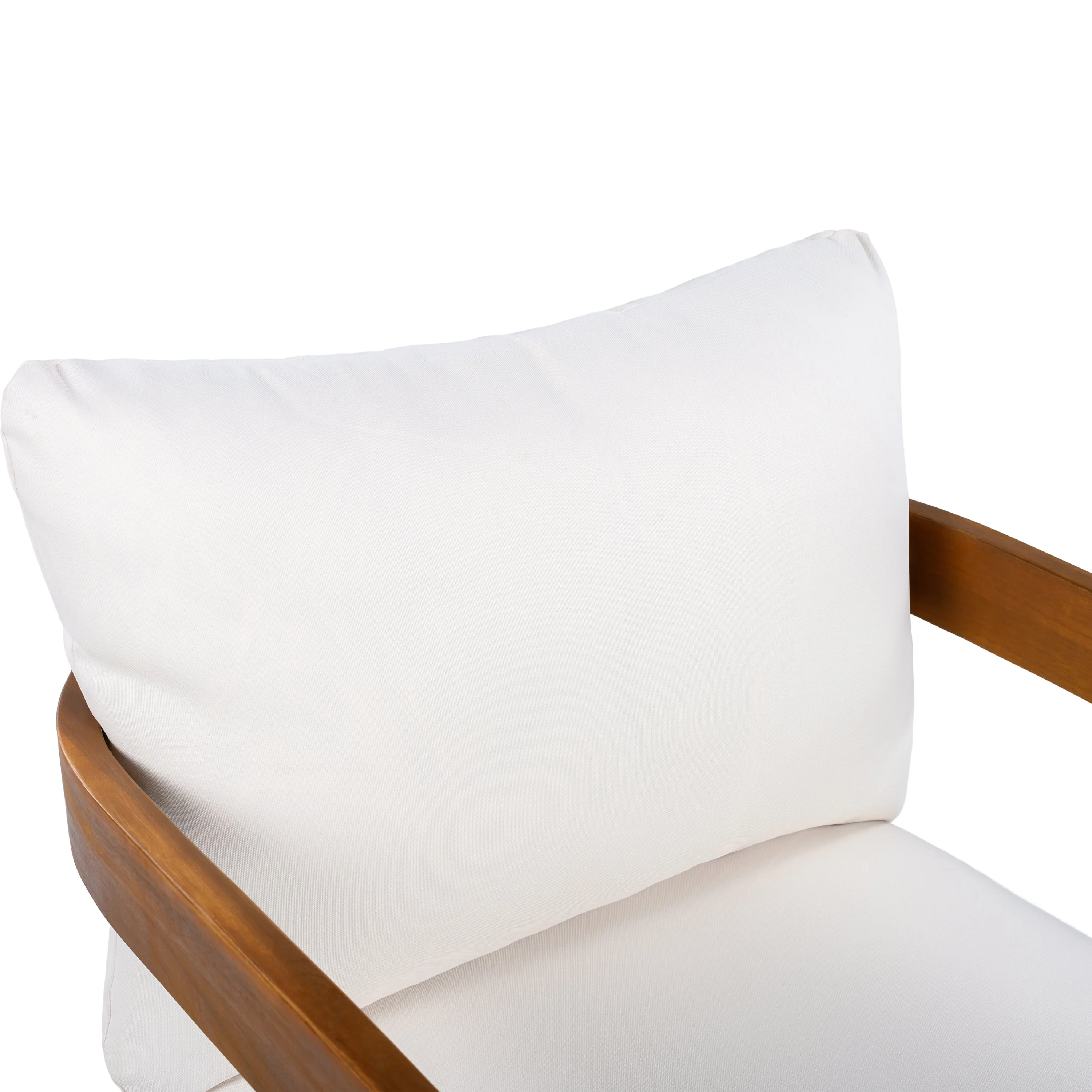 Premium Acacia Wood Outdoor Club Chair - Image 9