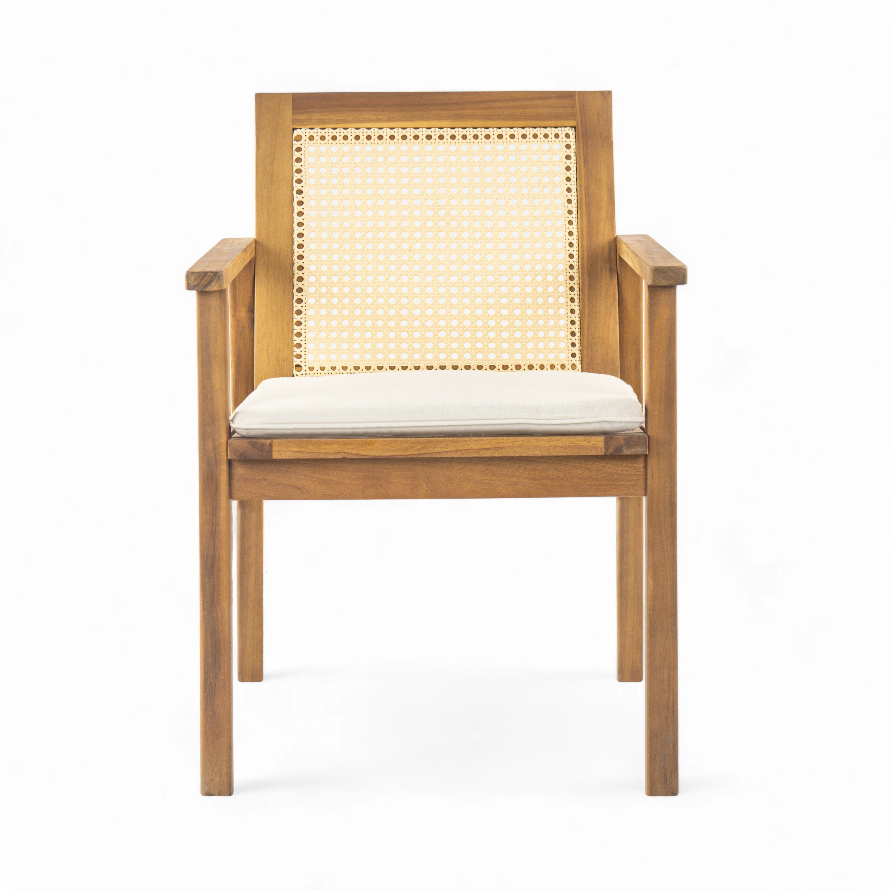 Preston Outdoor Dining Chair with Cushion Set - Image 5