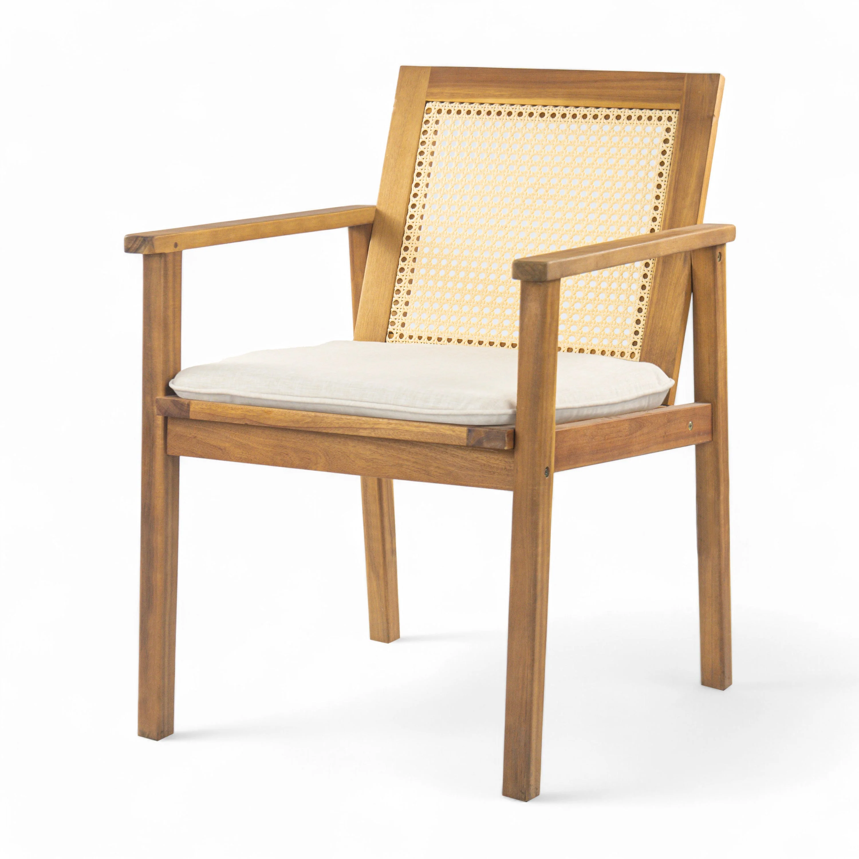 Preston Outdoor Dining Chair with Cushion Set - Image 6