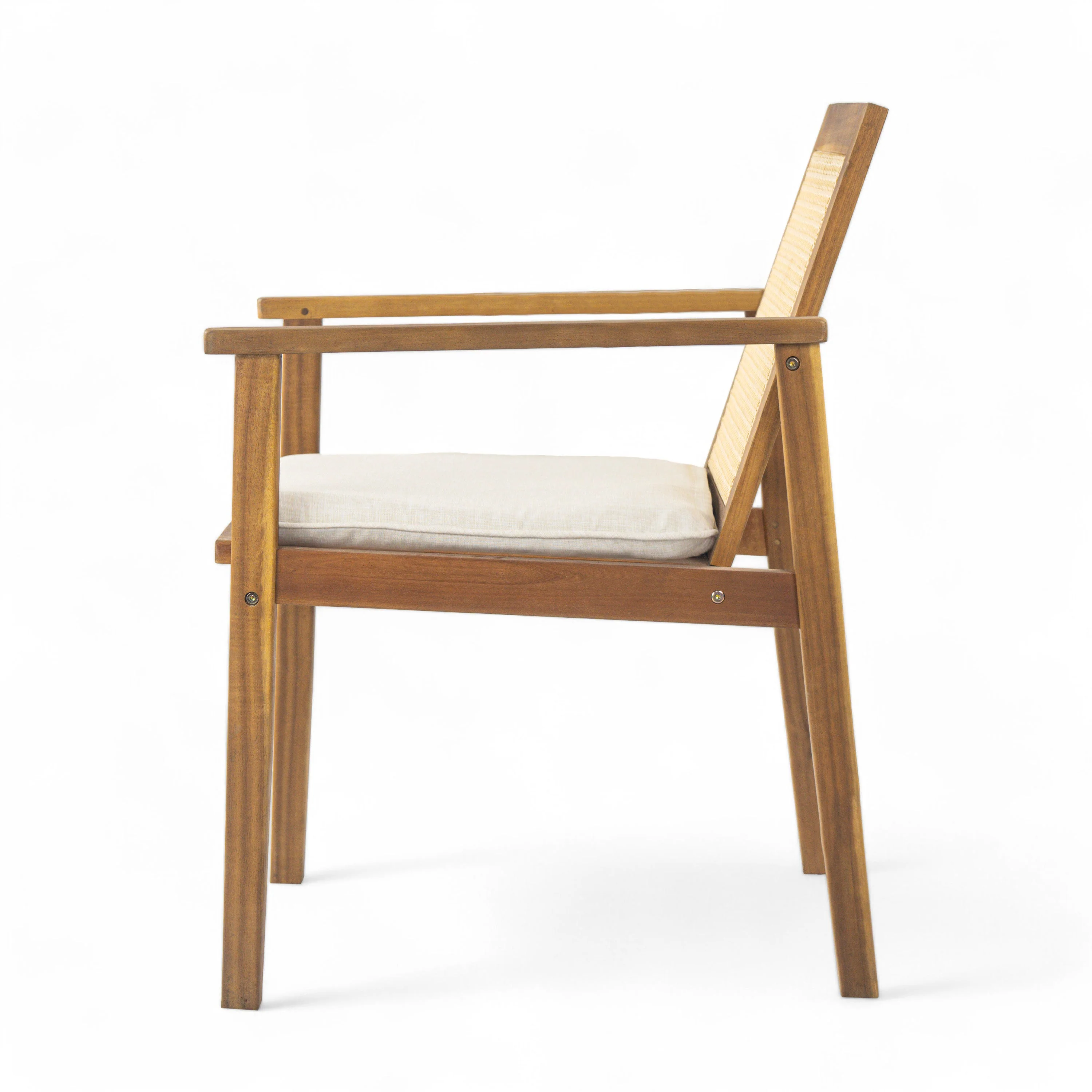 Preston Outdoor Dining Chair with Cushion Set - Image 7
