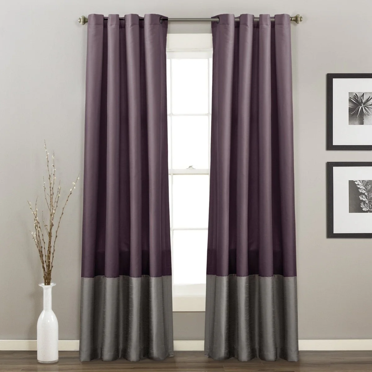 Prima Grommet Window Curtain Panel Set - Image 5