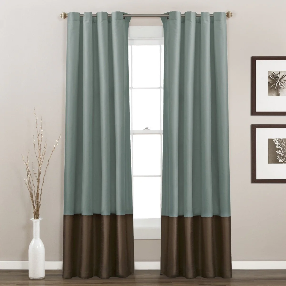 Prima Grommet Window Curtain Panel Set - Image 8