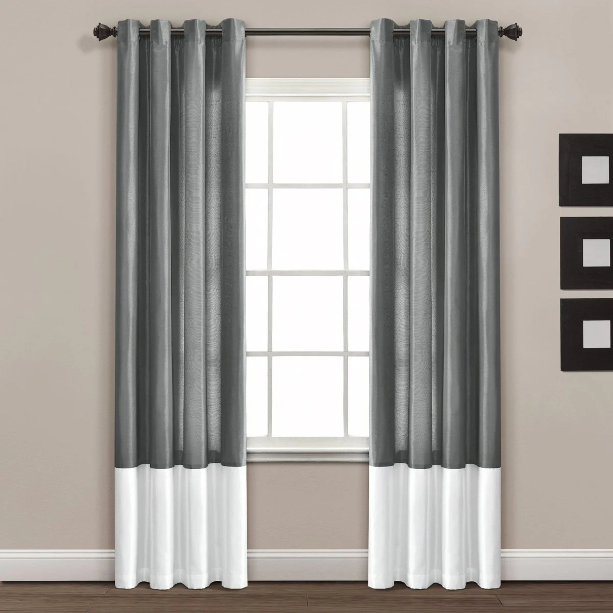 Prima Grommet Window Curtain Panel Set - Image 9
