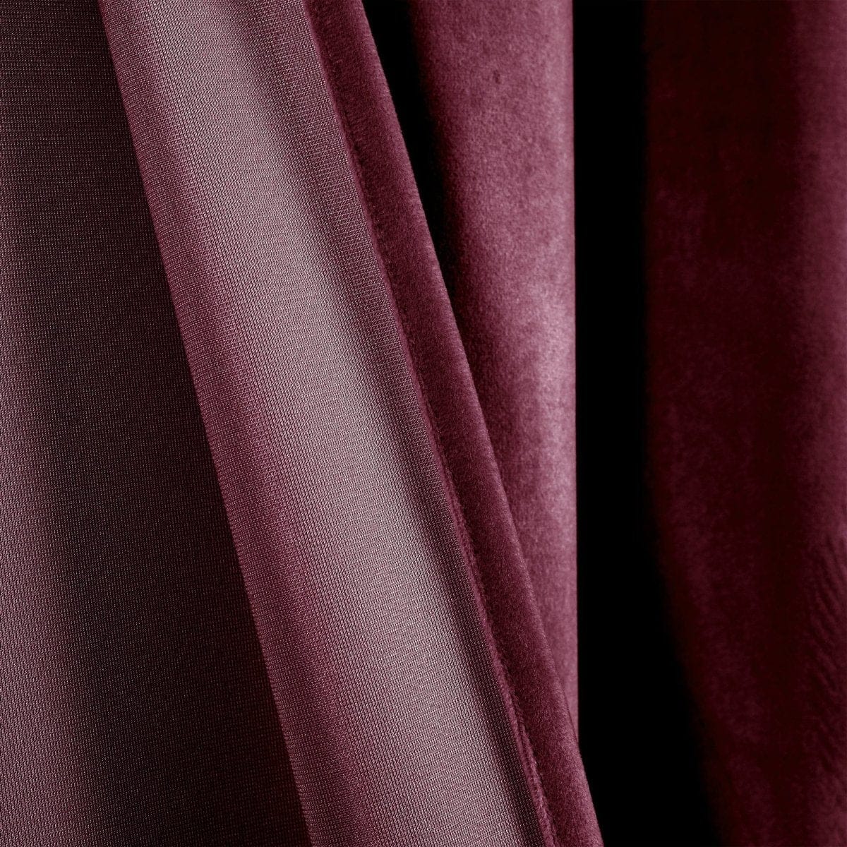 Prima Velvet Solid Back Tab Rod Pocket Light Filtering Window Curtain Panel Set - Image 20