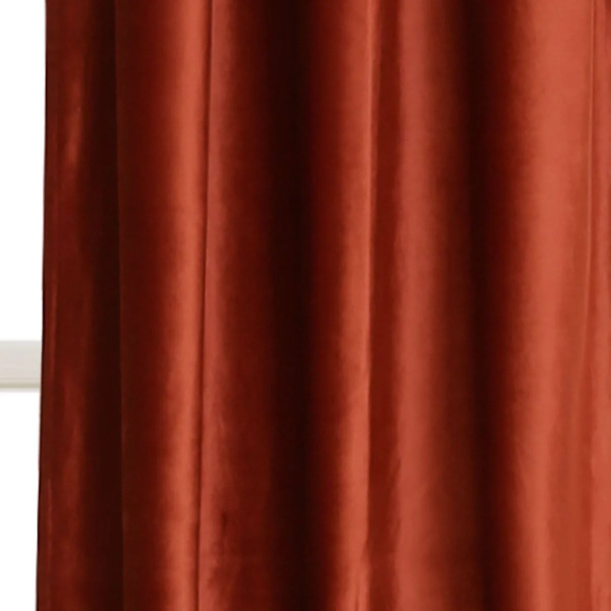 Prima Velvet Solid Back Tab Rod Pocket Light Filtering Window Curtain Panel Set - Image 22