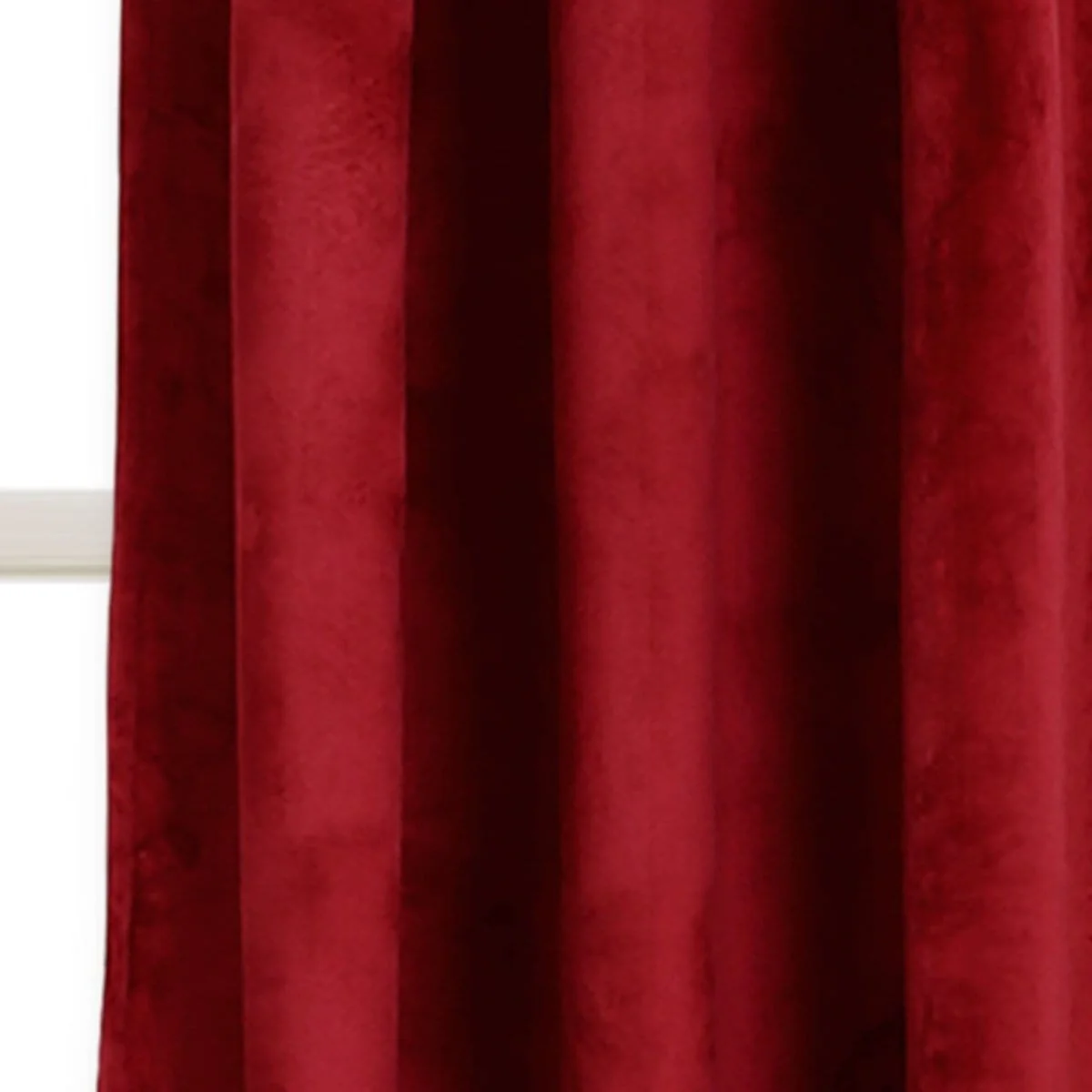 Prima Velvet Solid Back Tab Rod Pocket Light Filtering Window Curtain Panel Set - Image 29