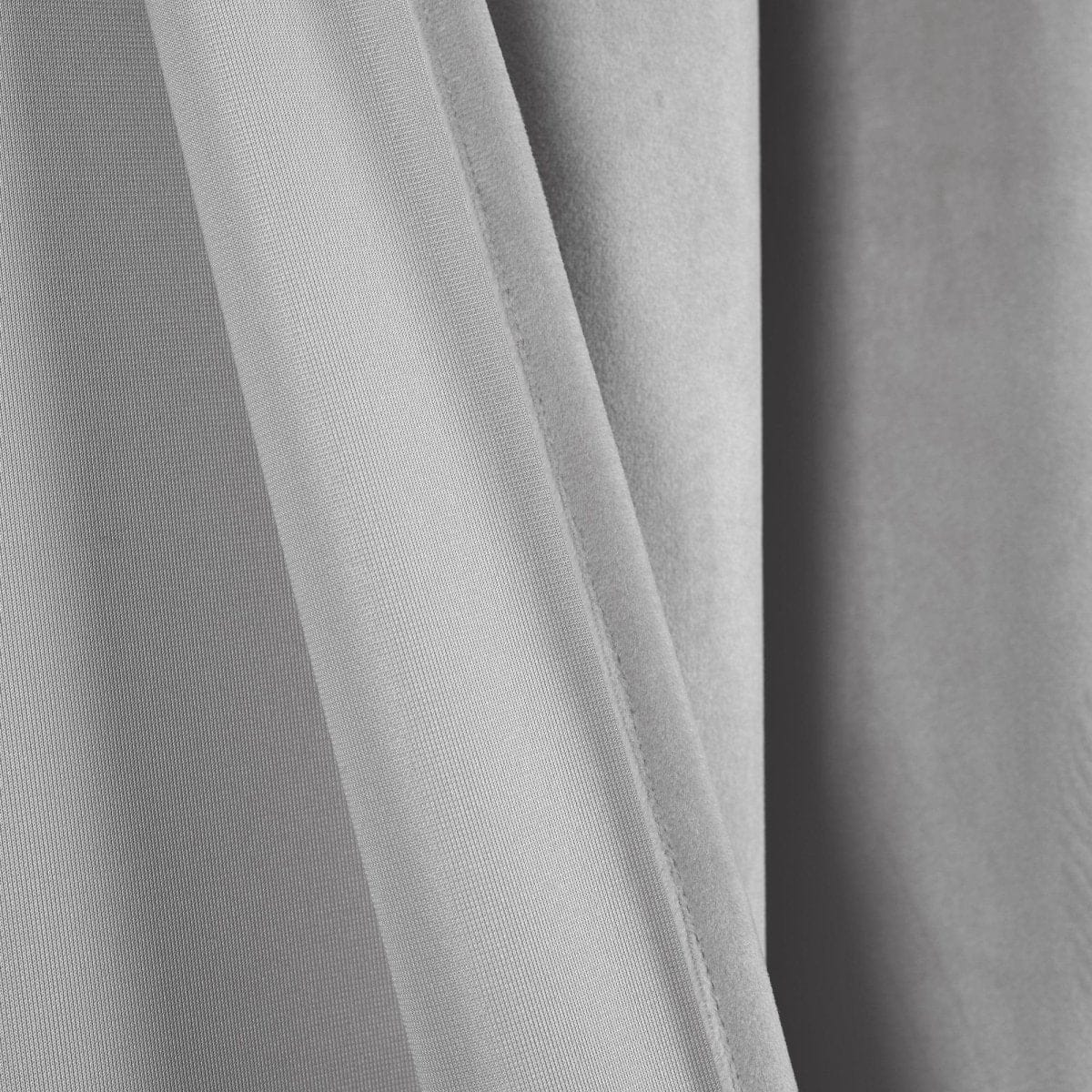 Prima Velvet Solid Back Tab Rod Pocket Light Filtering Window Curtain Panel Set - Image 41