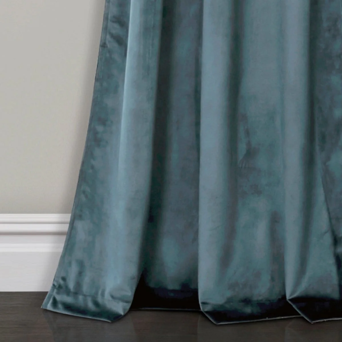 Prima Velvet Solid Back Tab Rod Pocket Light Filtering Window Curtain Panel Set - Image 47