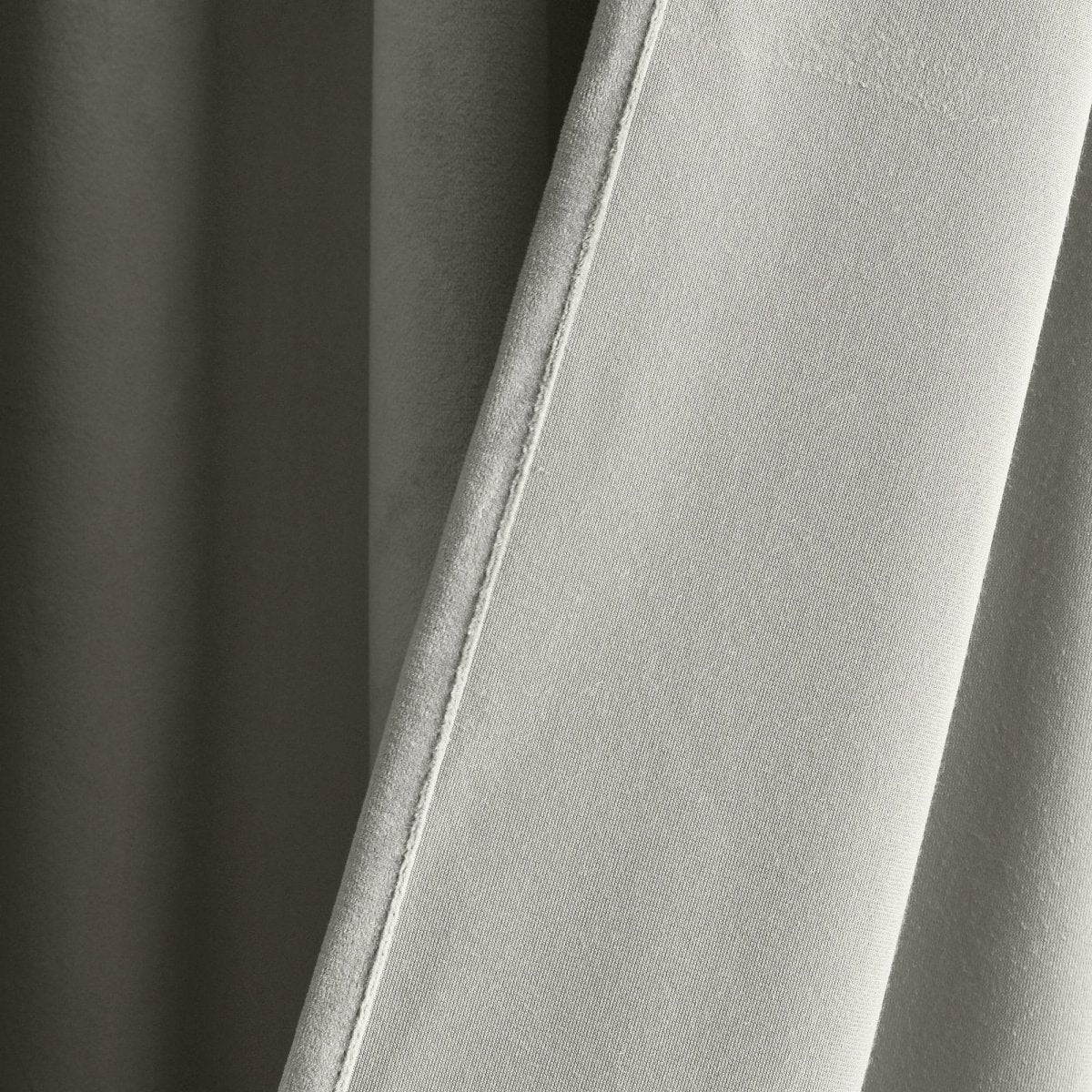 Prima Velvet Solid Back Tab Rod Pocket Light Filtering Window Curtain Panel Set - Image 55