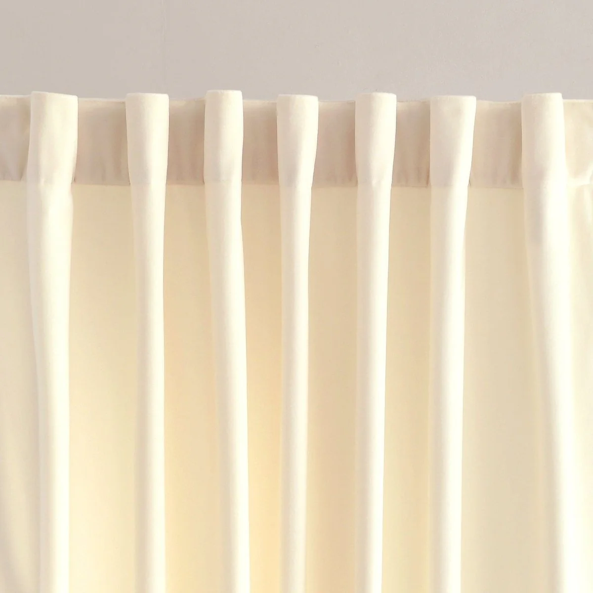 Prima Velvet Solid Back Tab Rod Pocket Light Filtering Window Curtain Panel Set - Image 58