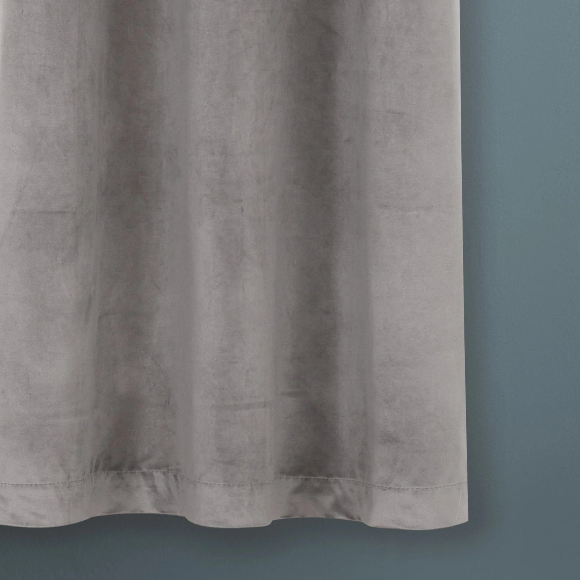 Prima Velvet Solid Grommet Light Filtering Window Curtain Panel Set - Image 77