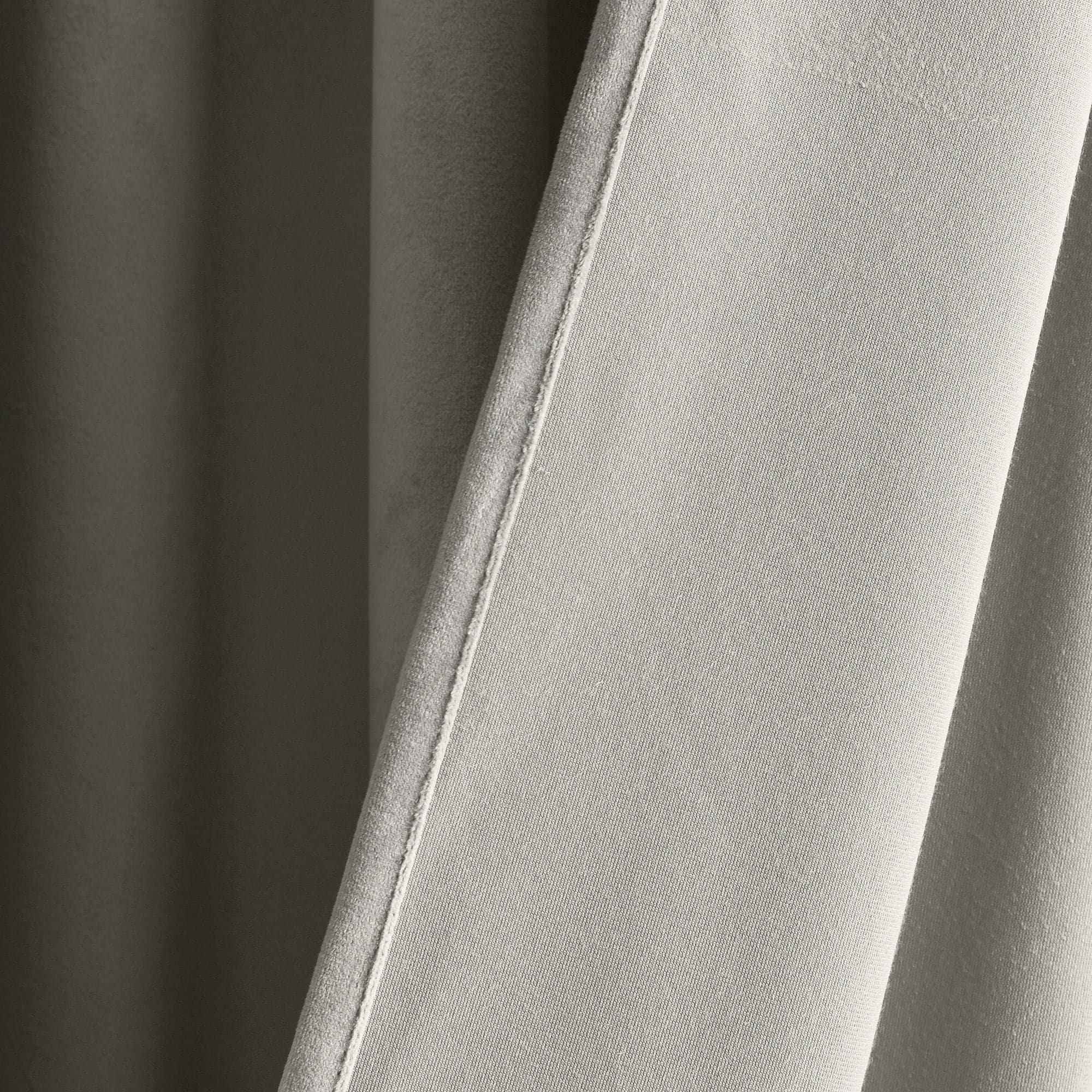 Prima Velvet Solid Grommet Light Filtering Window Curtain Panel Set - Image 79