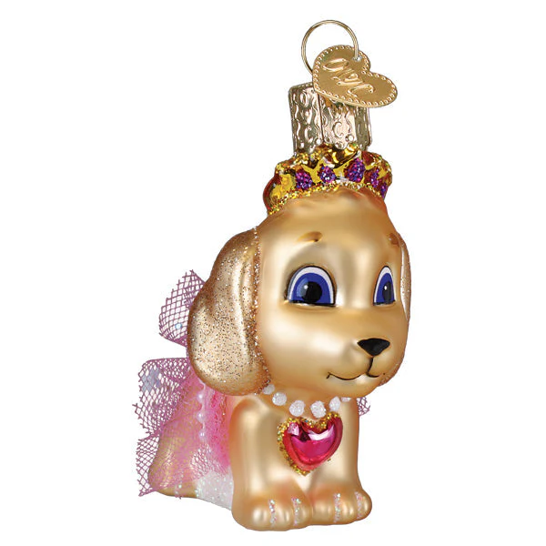 Princess Doggy Ornament - Image 2