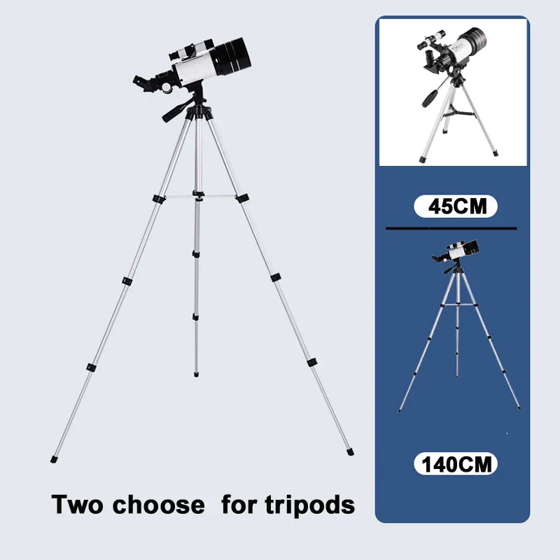 Professional Astronomical Telescope 150X Zoom F30070 HD Moon Viewing Beginner Stargazing - Image 3