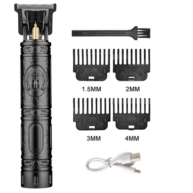 Professional Hair Clipper Beard Trimmer USB Rechargeable Barber Shaver - Image 10