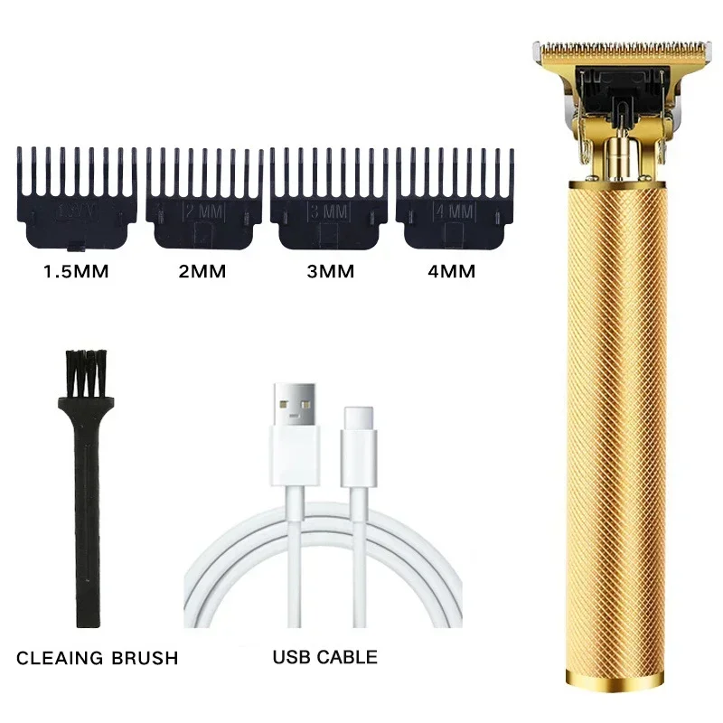 Professional Hair Clipper Beard Trimmer USB Rechargeable Barber Shaver - Image 15