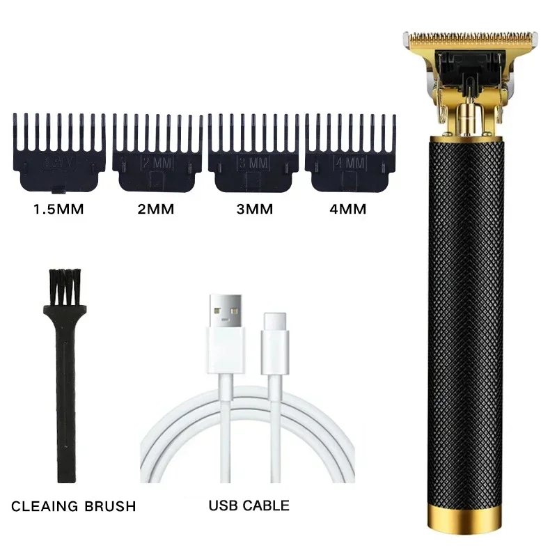 Professional Hair Clipper Beard Trimmer USB Rechargeable Barber Shaver - Image 16