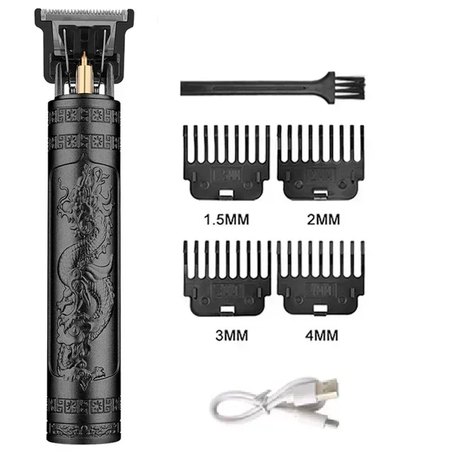 Professional Hair Clipper Beard Trimmer USB Rechargeable Barber Shaver - Image 17