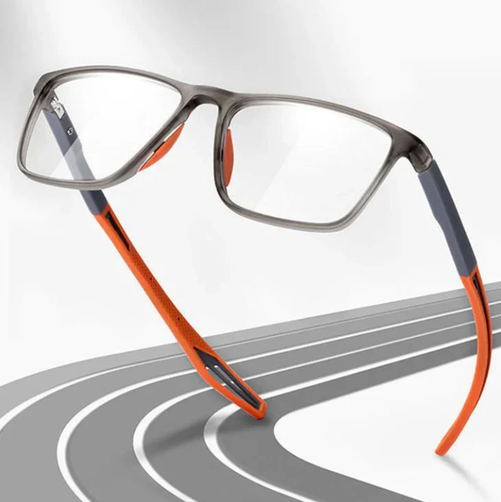 Progressive Reading Glasses Titanium Frame Blue Light Blocking Multifocal Eyeglasses - Image 4