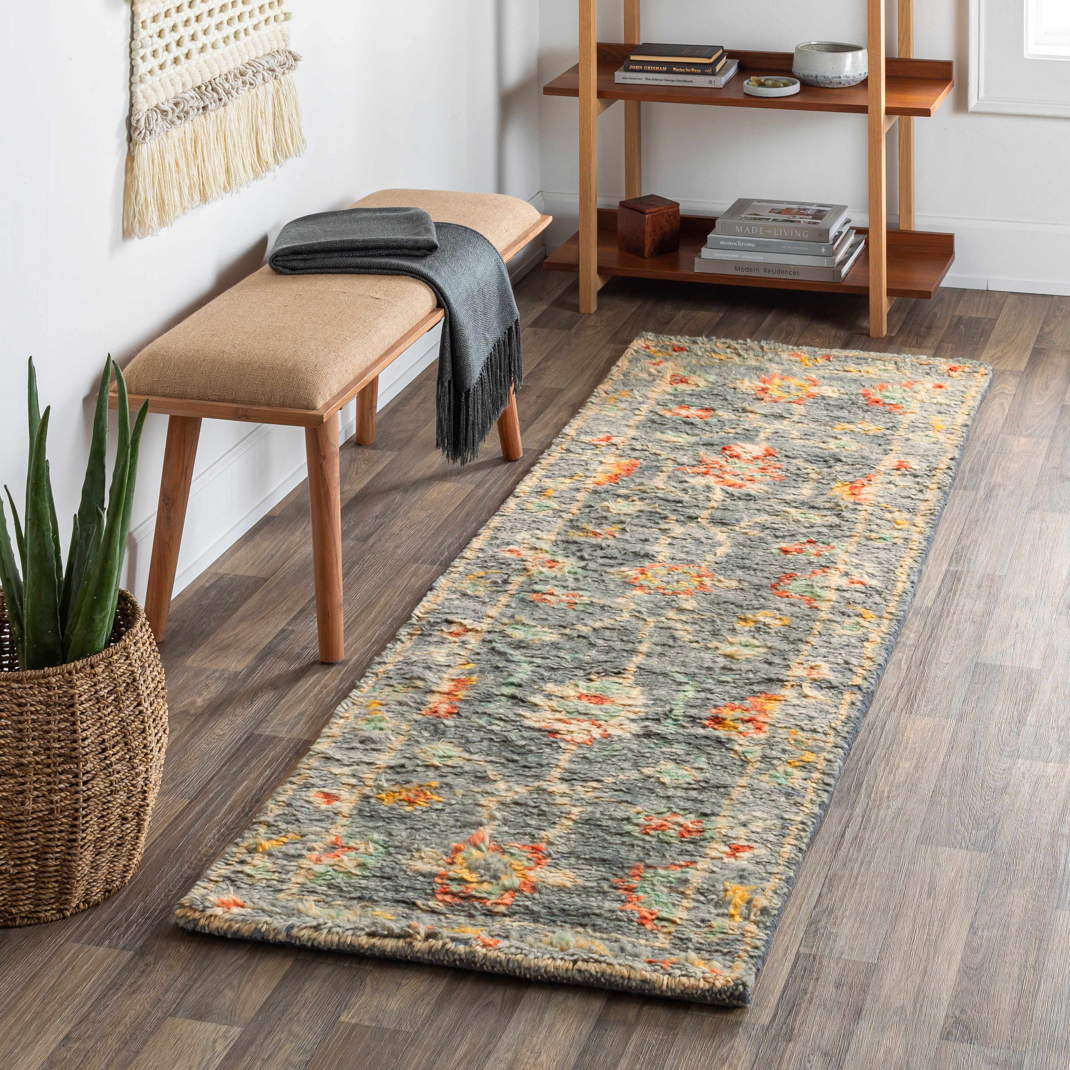 Prosperidad Handmade Wool Rug - Clearance - Image 4