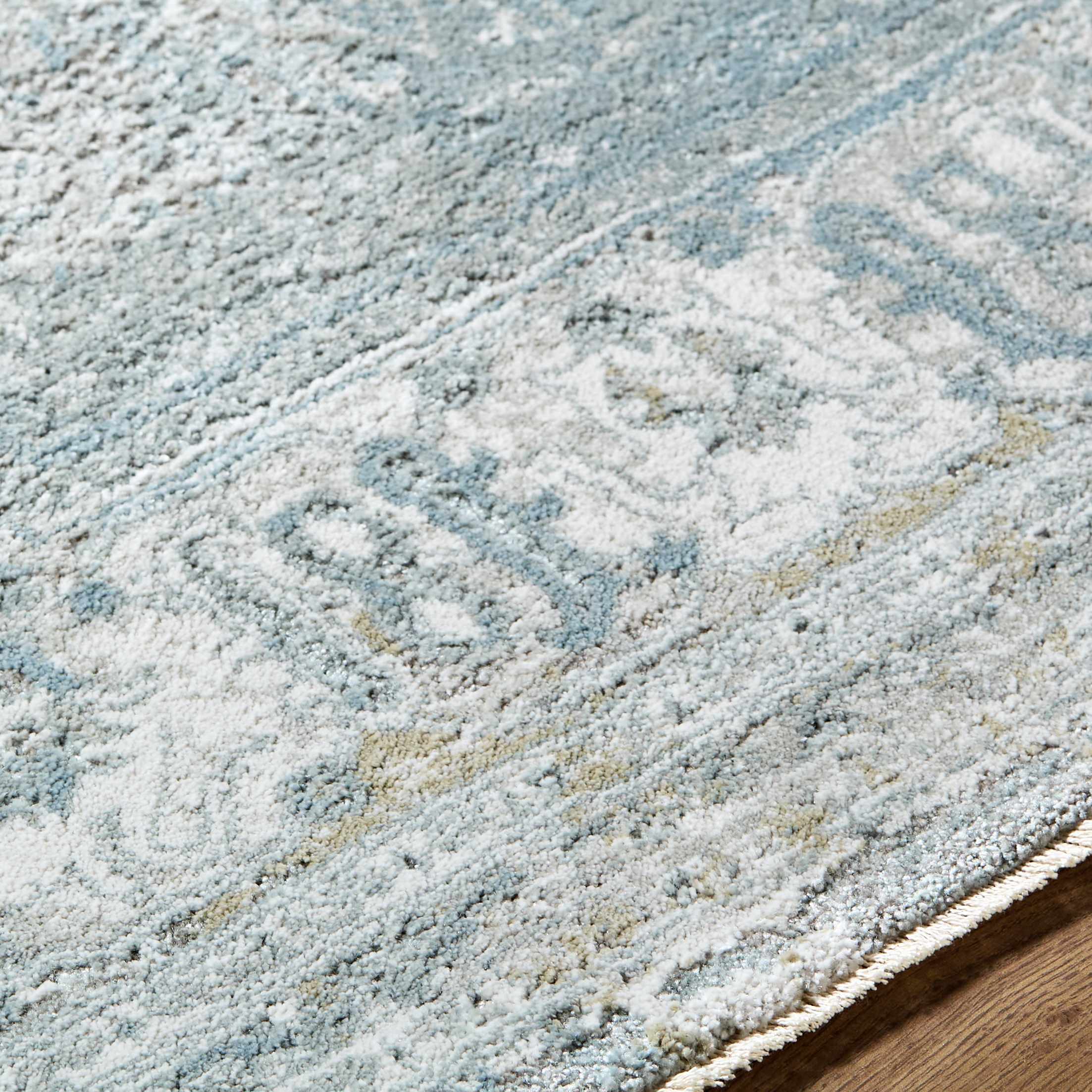 Pryce Blue Gray Boutique Rug - Image 5