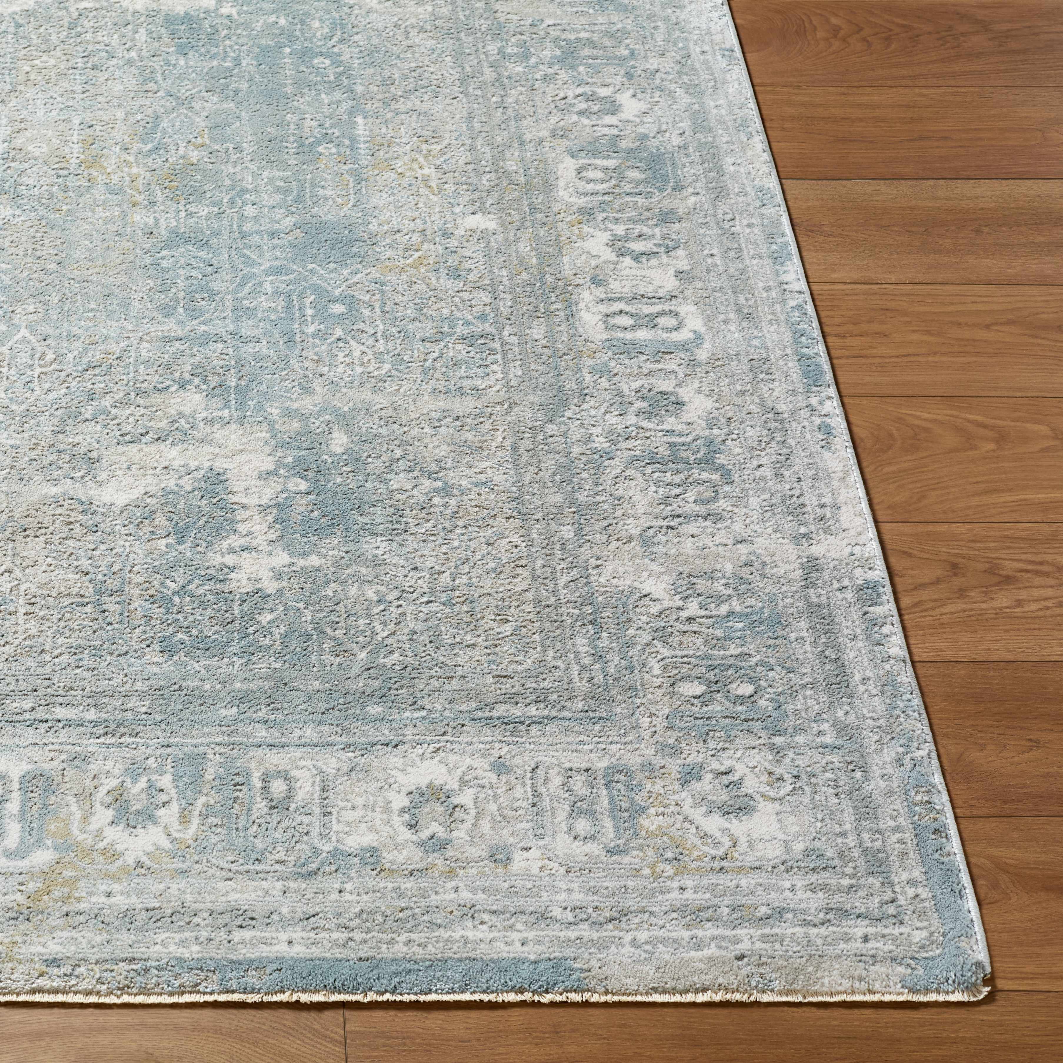 Pryce Blue Gray Boutique Rug - Image 6