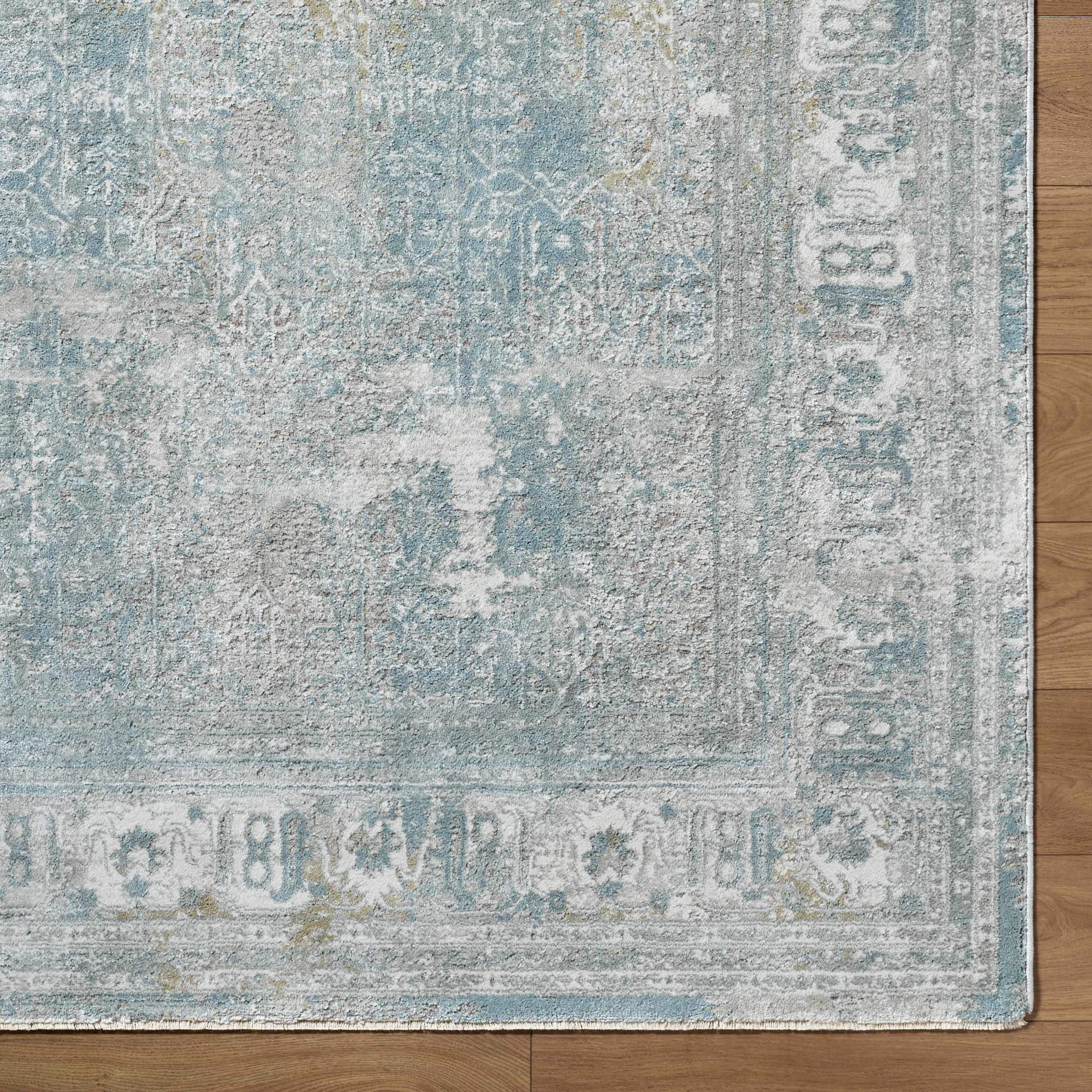 Pryce Blue Gray Boutique Rug - Image 7