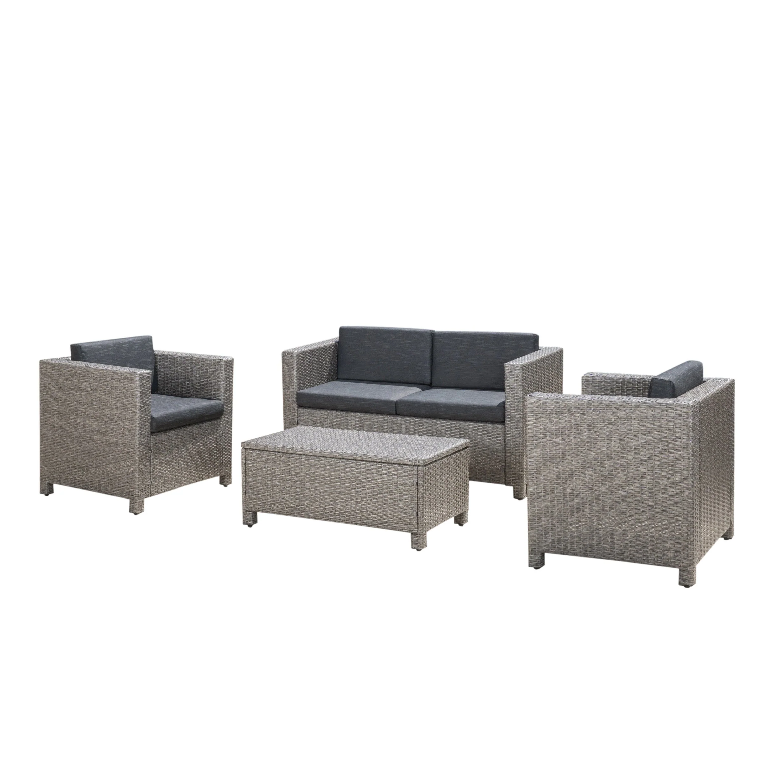 Puerta 4-Piece Outdoor Furniture Set by GigaTech - Image 2