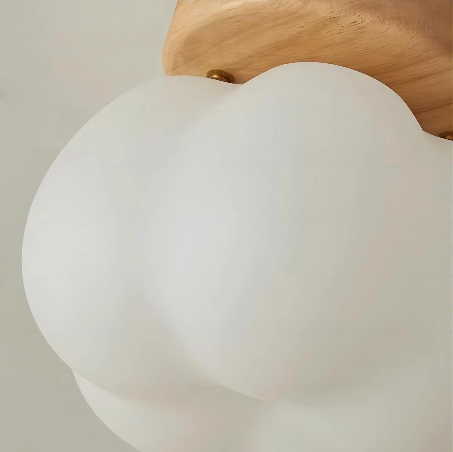 Pumpkin Flush Mount Ceiling Light Modern Round LED Ceiling Lamp - Image 15