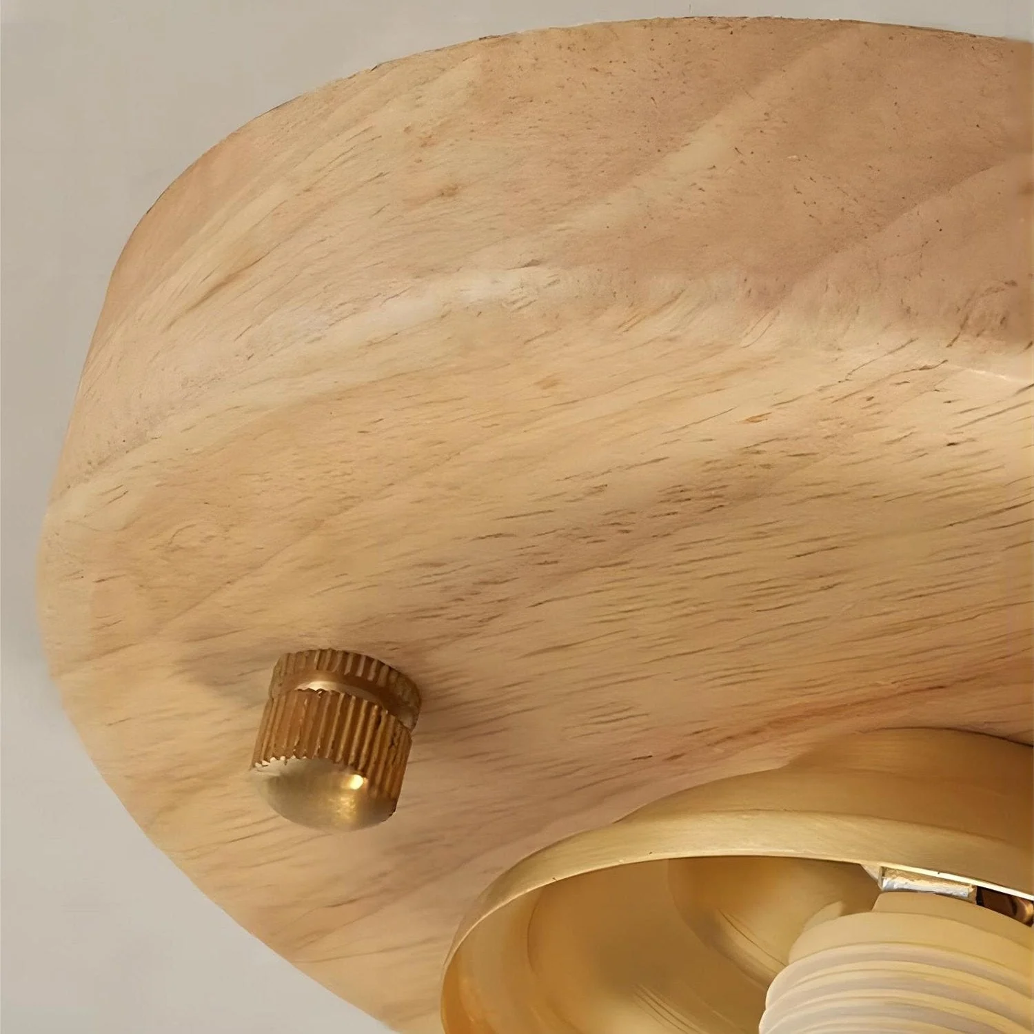 Pumpkin Flush Mount Ceiling Light Modern Round LED Ceiling Lamp - Image 16