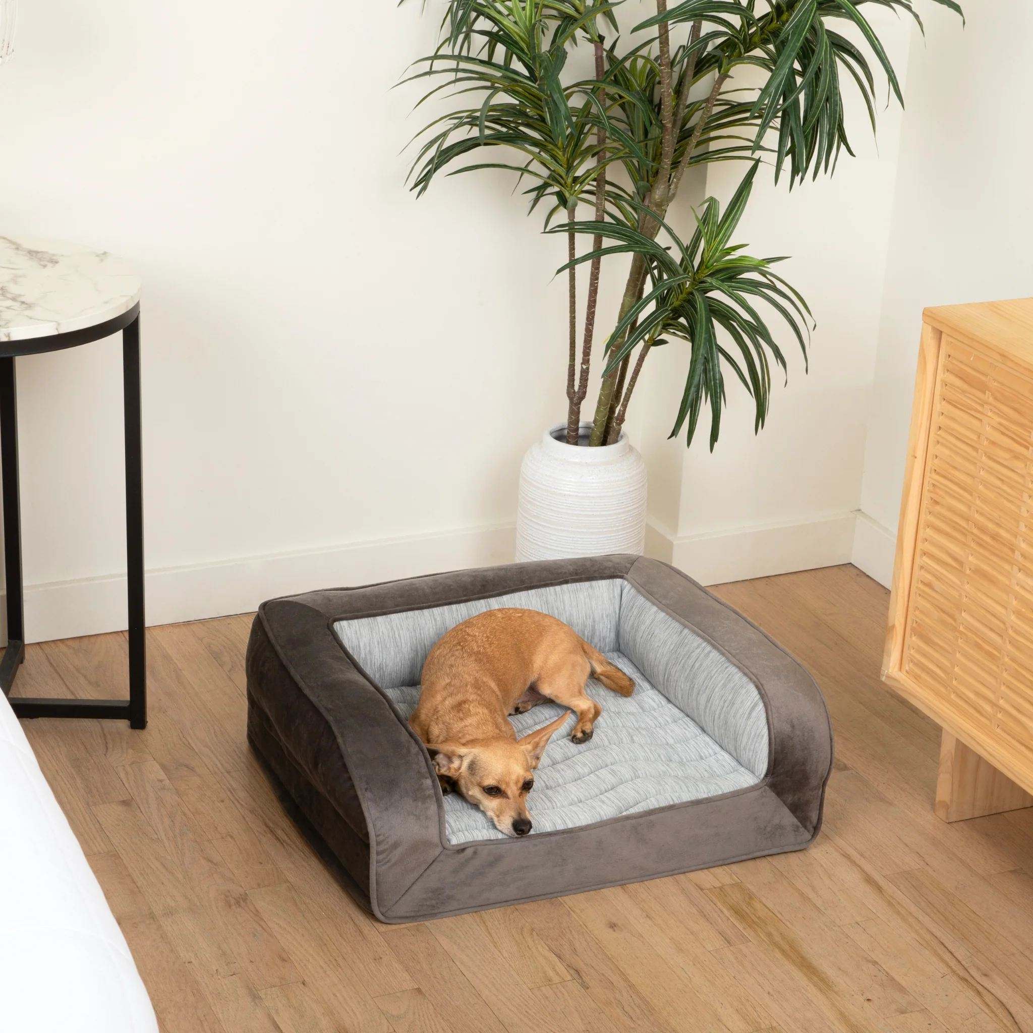 PupChill™ Cooling Bolster Dog Bed - Image 9