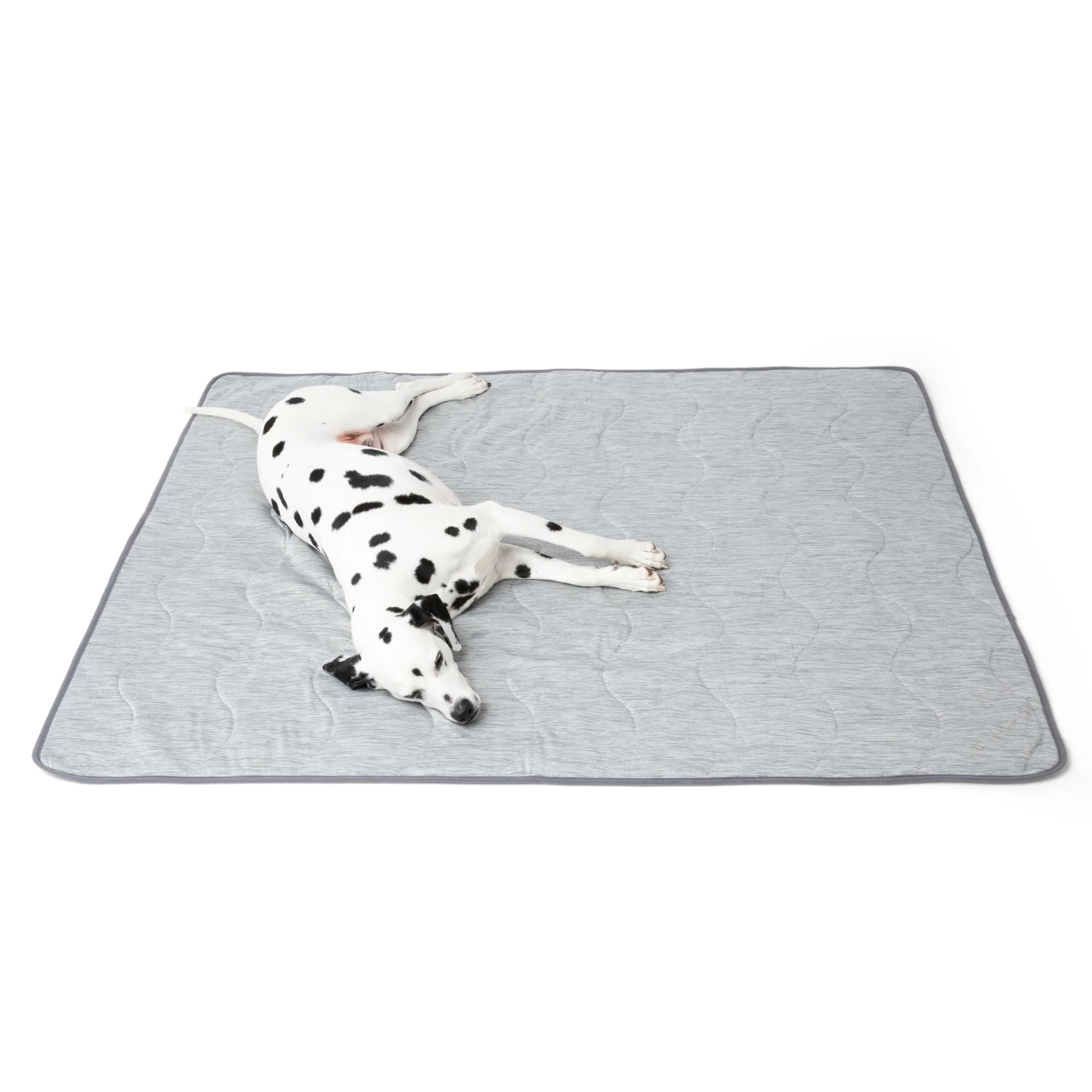 PupChill™ Cooling Bolster Dog Bed + Waterproof Blanket Bundle - Arctic Grey - Image 16