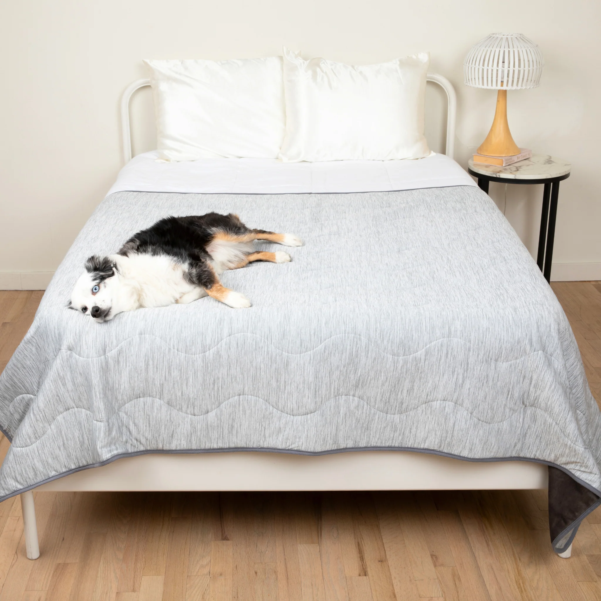 PupChill™ Cooling Waterproof Blanket - Arctic Grey - Image 10