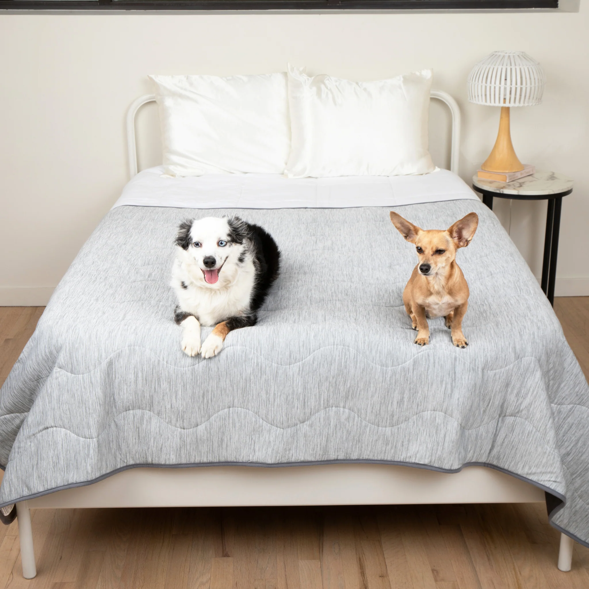 PupChill™ Cooling Waterproof Blanket - Arctic Grey - Image 8