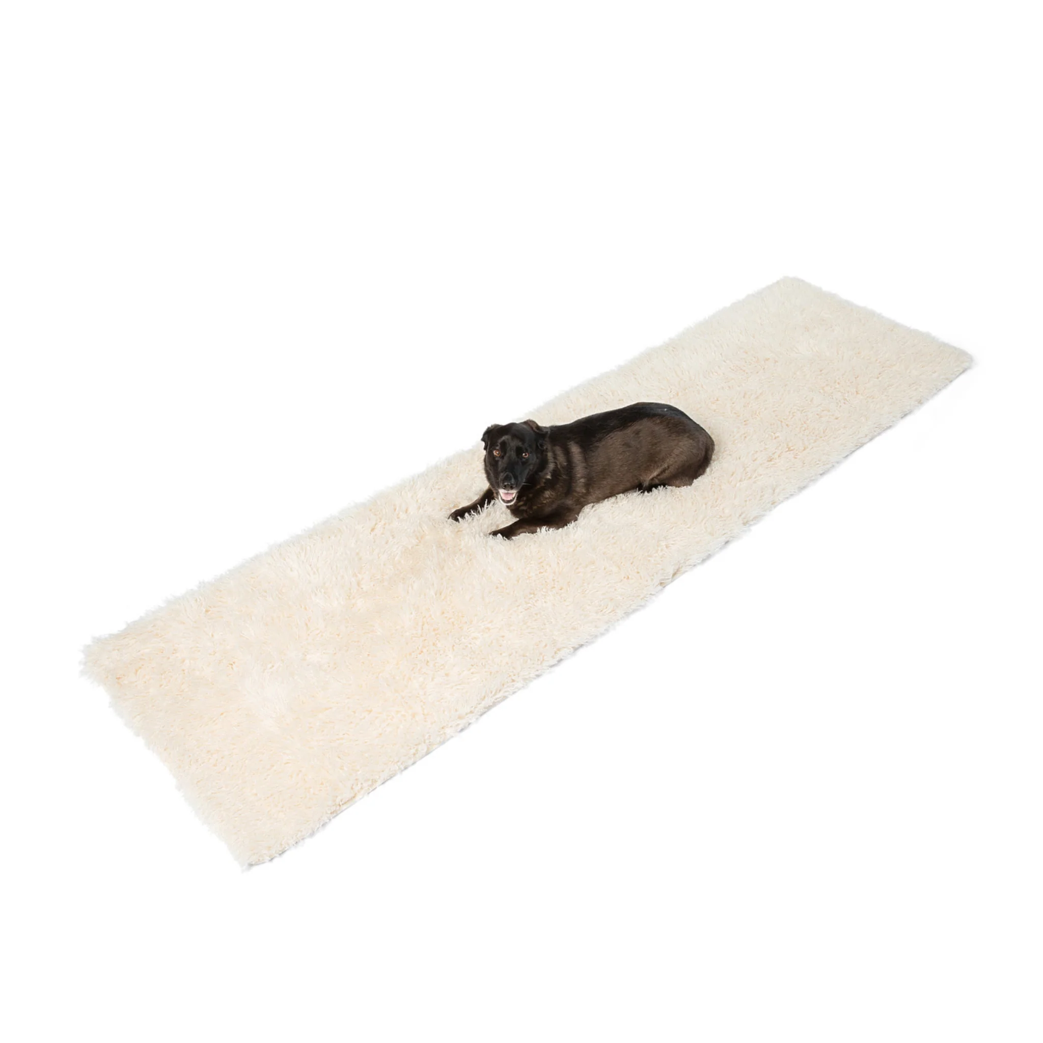 PupProtector™ Luxe Waterproof Bed Runner - Plush Sheep Ivory - Image 5