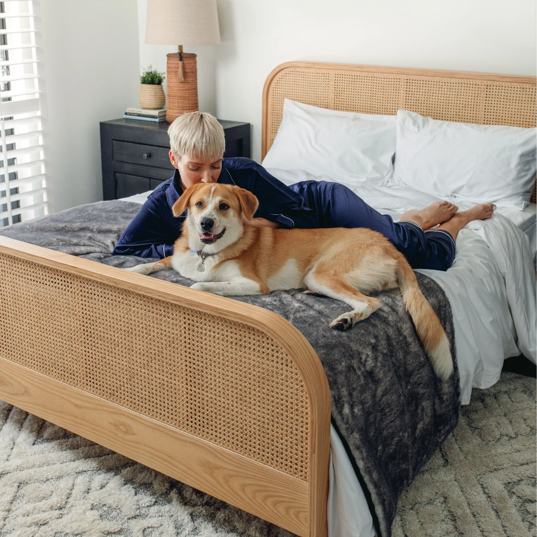 PupProtector™ Luxe Waterproof Bed Runner - Ultra Soft Chinchilla - Image 2