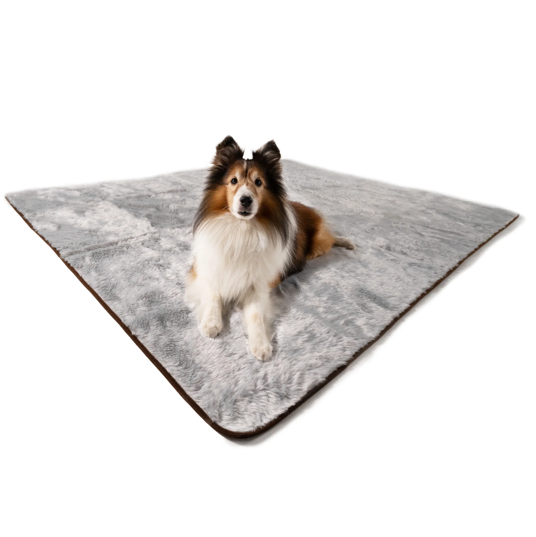 PupProtector™ Short Fur Waterproof Throw Blanket - Grey - Image 3
