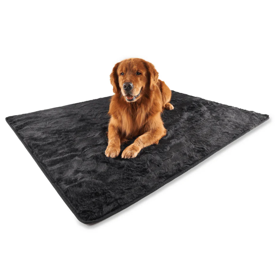 PupProtector™ Short Fur Waterproof Throw Blanket - Midnight Black - Image 6